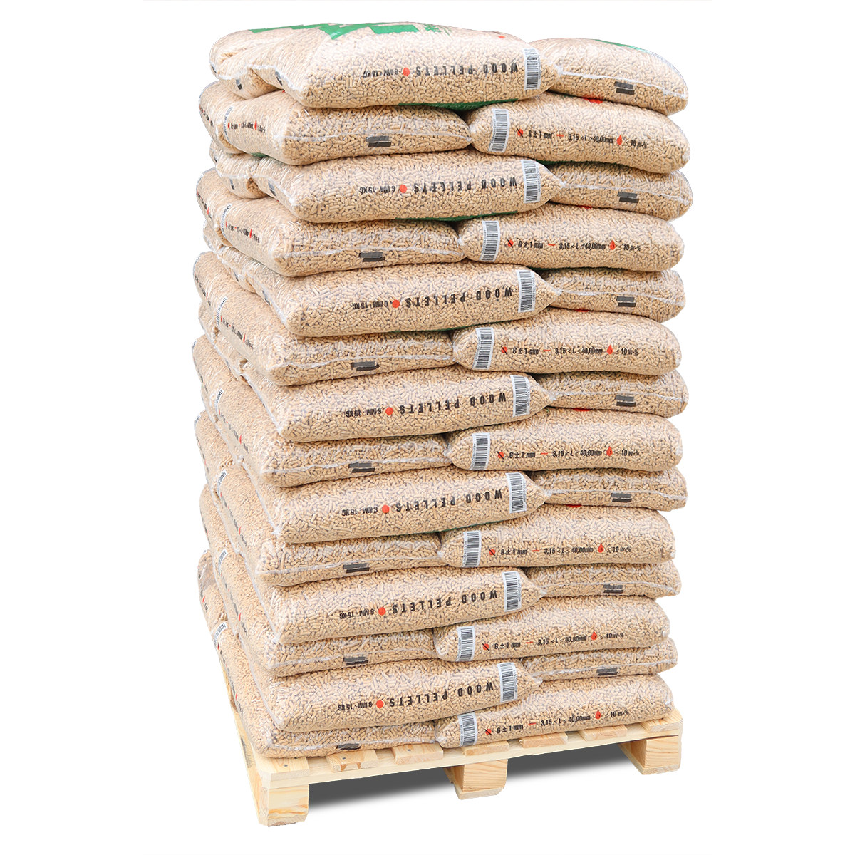 REZULT Premium Holzpellets - ENplusA1 - 70 x 15kg Sack